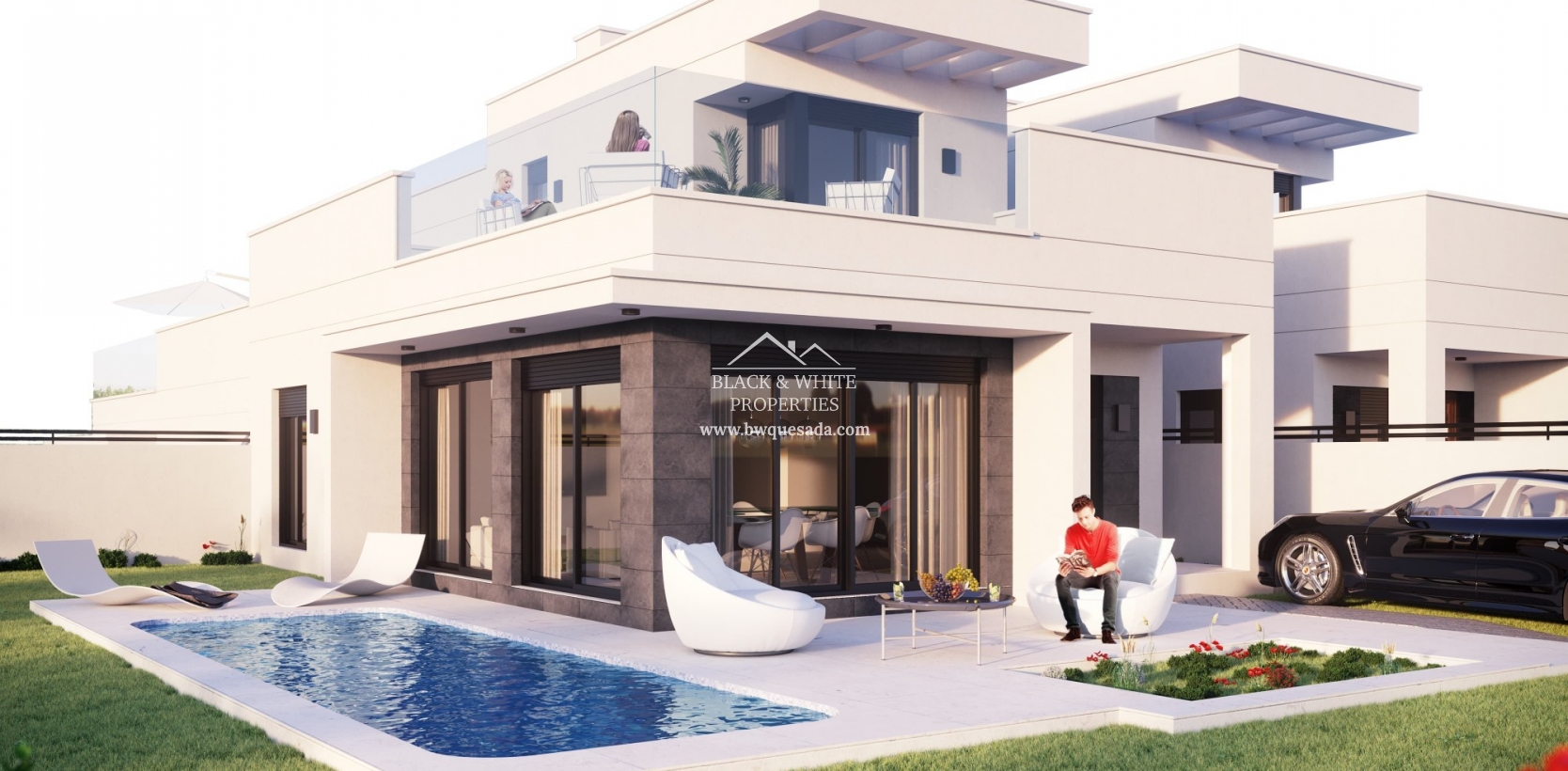 New Build - Semi - Detached Villa - San Fulgencio