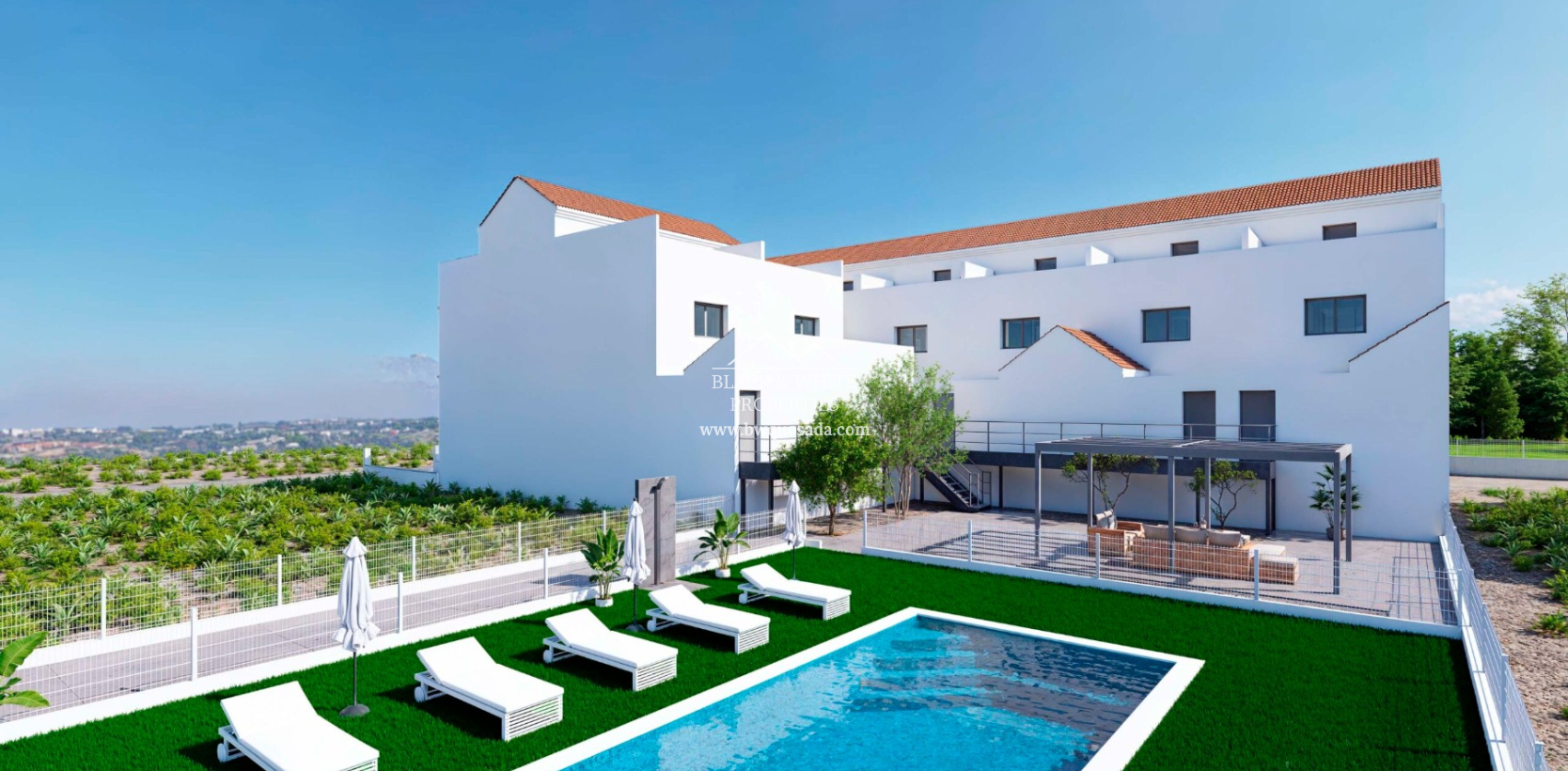 Nouvelle construction - Maison de ville  - Rafal